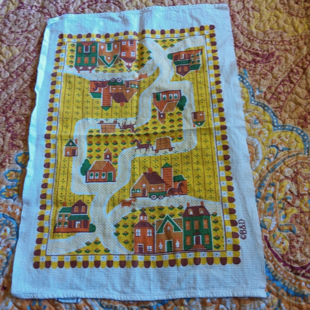 Vintage hand towel